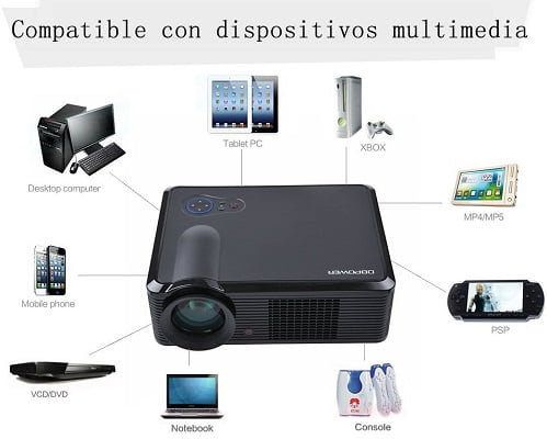 Proyector DbPower barato, proyectores baratos, chollos en proyectores, ofertas en proyectores