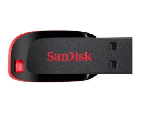 lápiz de memoria USB SanDisk Cruzer Blade de 16Gb barato, memorias USB baratas, chollos en memorias USB