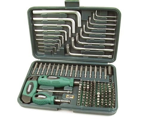 Maletín con puntas y llaves Mannesmann barato, herramientas baratas, maletines de herramientas baratos, chollos en herramientas