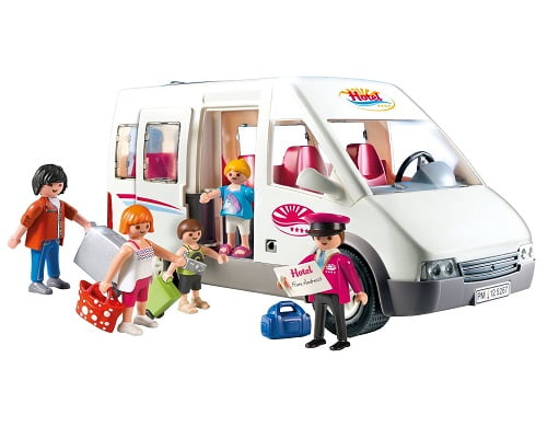 Mini bus del gran hotel de Playmobil barato, ofertas en juguetes Playmobil, chollos en juguetes, juguetes baratos