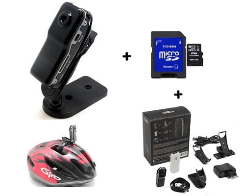 Mini cámara de video deportiva Unotec barata, cámaras de video baratas, chollos en cámaras de video, ofertas en cámaras de video