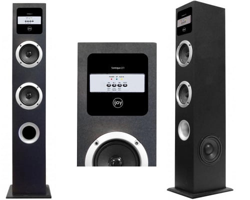 Torre de sonido Bluetooth I-Joy Sonique 2.1 barata, altavoces Bluetooth baratos, chollos en altavoces Bluetooth