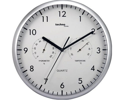 reloj de pared termómetro e higrómetro Technoline WT650 barato, relojes baratos, chollos en relojes, ofertas en relojes, relojes de pared baratos