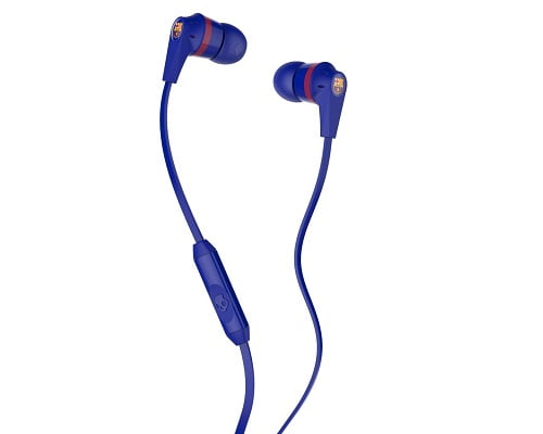 Auriculares con micrófono Skullcandy Ink'd 2.0 FC Barcelona baratos, auriculares baratos, chollos en auriculares, ofertas en auriculares, artículos del FC Barcelona baratos