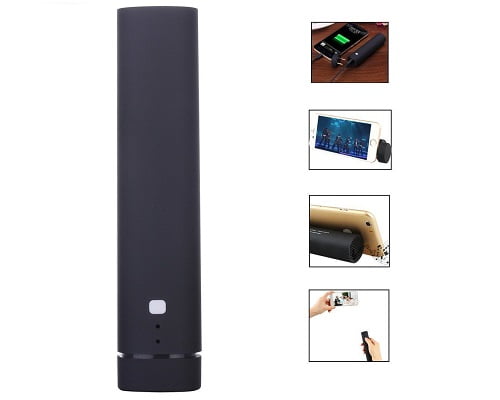 batería externa, disparador y altavoz Bluetooth y soporte diZaul barato, baterías externas baratas, altavoces Bluetooth baratos, chollos en baterías externas, chollos en altavoces Bluetooth