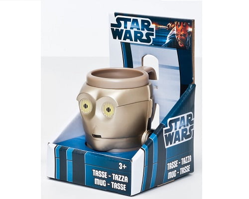 Taza 3D de C3PO Star Wars 43059 barata, tazas de C3PO baratas, tazas de Star Wars baratas, chollos en tazas de Star Wars