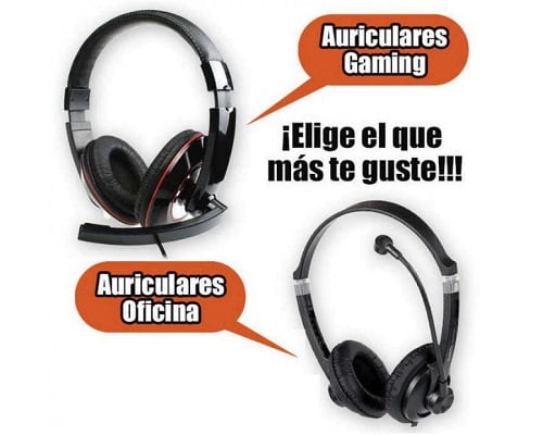 Auriculares Natec Gaming y oficina baratos, chollos en auriculares gamming, auriculares baratos