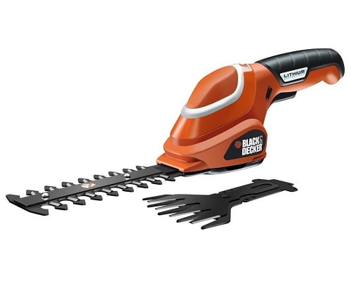 Cortasetos inalámbrico Black & Decker GSL700 barata, tijeras de podar baratas, chollos en tijeras de podar, ofertas en tijeras de podar, tijeras de podar eléctricas baratas, cortasetos eléctricos baratos