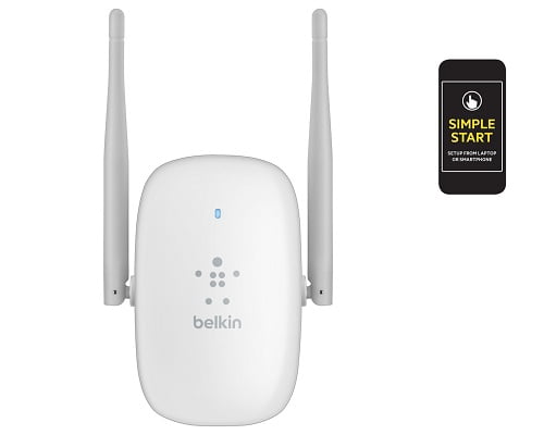 Amplificador de red Wi-Fi Belkin N600 Dual Band barato, extensores de red Wi-Fi baratos, chollos en extensores de red Wi-Fi, routers baratos