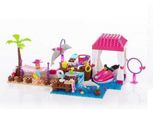 Mega Bloks Barbie Resort Tropical barato, juguetes baratos, chollos en juguetes, ofertas en juguetes