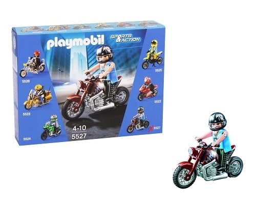 Moto Custom Playmobil 5527 barata, juguetes Playmobil baratos, juguetes baratos, chollos en Playmobil, chollos en juguetes