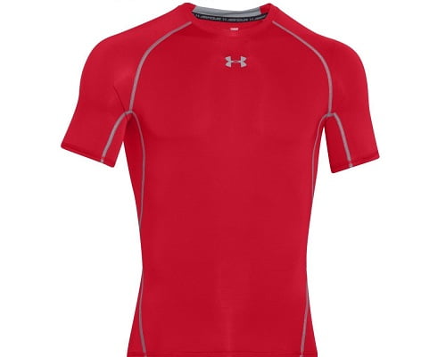 Camiseta de compresión Under Armour Heatgear barata, chollos en camisetas de compresión, chollos en Under Armour, camisetas de deporte de marca baratas