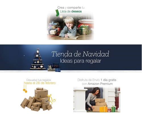 Tienda de navidad de Amazon, regalos baratos, ideas para regalos de Navidad, chollos para regalar