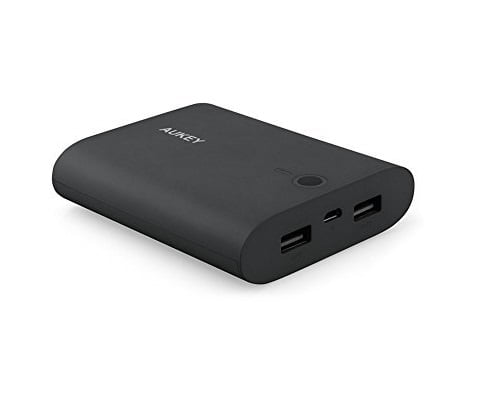 Batería externa Aukey Powerbank 10000mAh barata, baterías externas baratas, chollos en baterías externas, ofertas en baterías externas