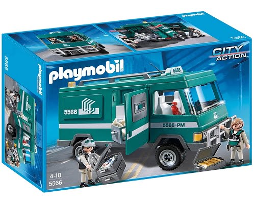 Furgón blindado del dinero de Playmobil 5566 barato, juguetes de Playmobil baratos, chollos en Playmobil, juguetes baratos, chollos en juguetes