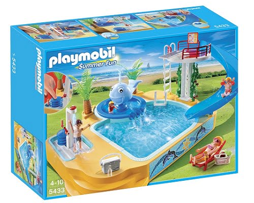 Piscina con fuente de Playmobil vacaciones barata, juguetes baratos, chollos en juguetes, ofertas en juguetes, Playmobil baratos, chollos Playmobil