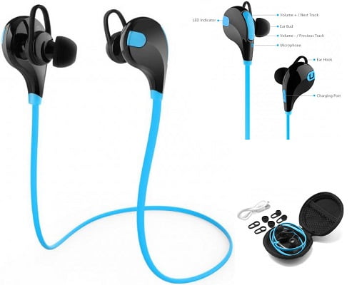 Auriculares deportivos Unotec LB-RUN Bluetooth baratos, chollos en auriculares deportivos, auriculares deportivos baratos