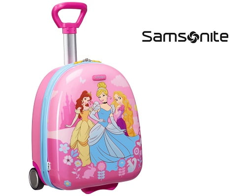 Maleta trolley infantil Samsonite Princesas Disney barata, maletas baratas, chollos en maletas, maletas rígidas baratas, maletas infantiles rígidas baratas, chollos en maletas infantiles