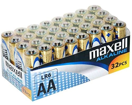 Pilas alcalinas Maxell LR6 AA baratas, pilas alcalinas baratas, chollos en pilas alcalinas, ofertas en pilas