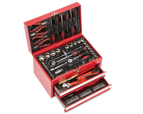 Caja de herramientas de 155 piezas Mannesman M29066 barata, herramientas baratas, chollos en herramientas, ofertas en herramientas