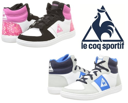 Zapatillas de deporte para niños Le Coq Sportif Rebond Mid Gs baratas, zapatillas de deporte baratas, chollos en zapatillas de deporte, zapatillas de deporte para niños baratas