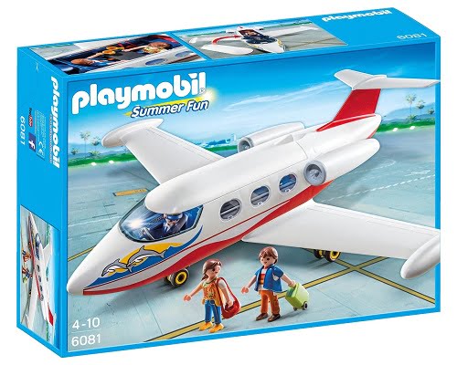 Avión de vacaciones de Playmobil barato, juguetes de playmobil baratos, juguetes baratos, chollos en juguetes, ofertas en juguetes