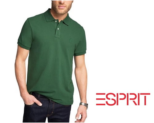 Polo Esprit básico barato, polos de marca baratos, chollos en ropa de marca, chollos en polos