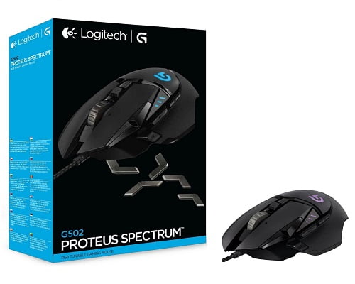 Ratón para Gaming Logitech G502 Proteus Spectrum barato, ratones de ordenador baratos, ratones para gaming baratos, chollos en ratones, chollos en ratones para gaming