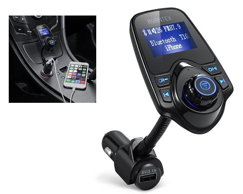 Transmisor FM Bluetooth Avantek barato, transmisores FM baratos, chollos en transmisores FM, ofertas en transmisores FM