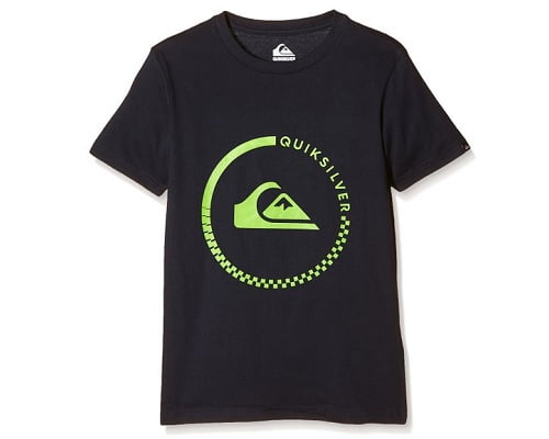 Camiseta para niño Quiksilver barata, ropa de niño barata, chollos en ropa de niños, ofertas en ropa de niños