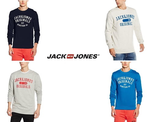 Sudadera Jack and jones Jorseek Sweat Crew Neck barata, sudaderas baratas, chollos en sudaderas, ofertas en sudaderas