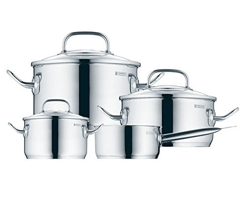 Batería de cocina de 4 piezas WMF Profi Plus barata, baterías de cocina baratas, chollos en baterías de cocina, ofertas en baterías de cocina