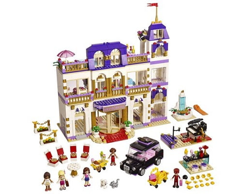 El gran hotel de Heartlake de LEGO barato, juguetes baratos, chollos en juguetes, ofertas en juguetes