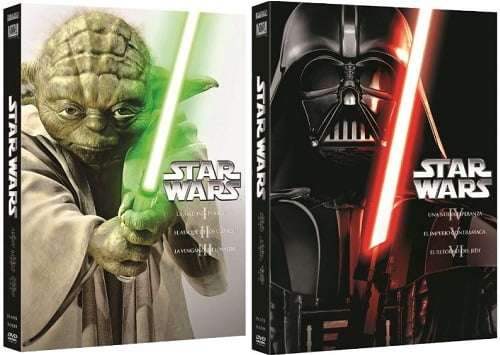 Trilogías Star Wars en DVD baratas, películas baratas, chollos en películas, ofertas en películas