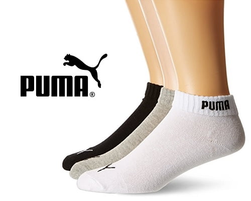 Pack de 6 pares de calcetines Puma Promotion barato, calcetines de deporte baratos, chollos en calcetines de deporte, ofertas en calcetines de deporte