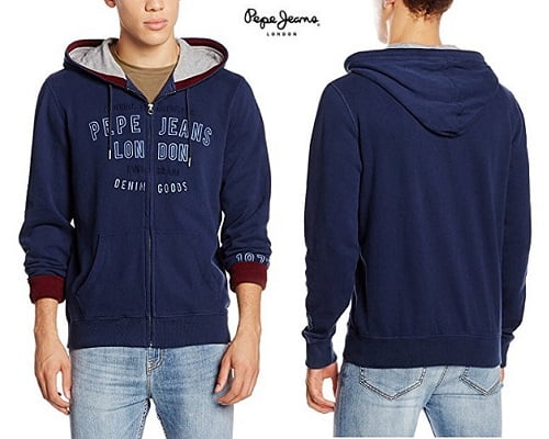 Sudadera Pepe Jeans Tryton barata, sudaderas baratas, chollos en sudaderas, ofertas en sudaderas, ropa de marca barata