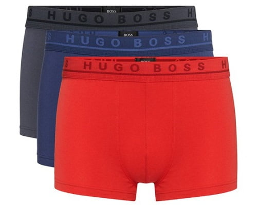 Pack de 3 calzoncillos bóxer Hugo Boss barato, calzoncillos baratos, chollos en calzoncillos, ofertas en calzoncillos, calzoncillos de marca baratos