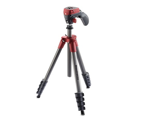 Trípode completo Manfrotto Compact Action barato, trípodes baratos, chollos en trípodes, ofertas en trípodes