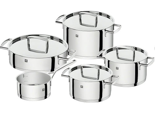 Batería de cocina de 5 piezas Zwilling Passion barata, baterías de cocina baratas, chollos en baterías de cocina, ofertas en baterías de cocina