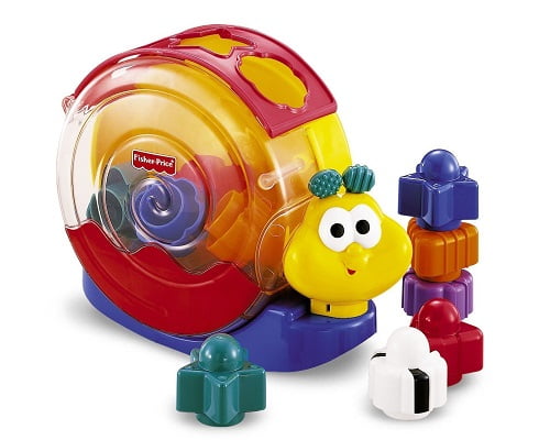 Caracol de bloques y música de Fisher Price barato, juguetes baratos, chollos en juguetes, ofertas en juguetes