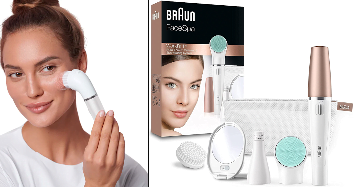 Comprar depiladora facial Braun FaceSpa 851V barata, ofertas en depiladoras, depiladoras faciales baratas