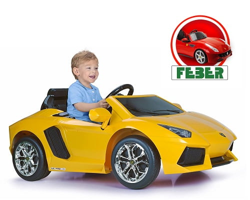 Coche Lamborghini Aventador de Feber barato, ofertas coches eléctricos de juguete, chollos en coches elétricos de juguete, coches eléctricos de juguete baratos