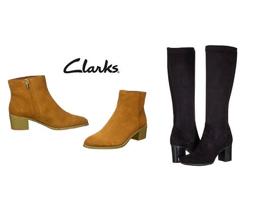 botas Clarks baratas, ofertas en botas de mujer, chollos en botas de mujer, botas de mujer baratas