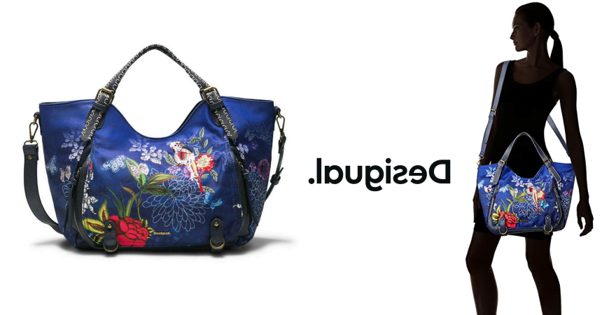 Bolso Desigual Birdpalm barato, ofertas en bolsos de marca, bolsos de marca baratos