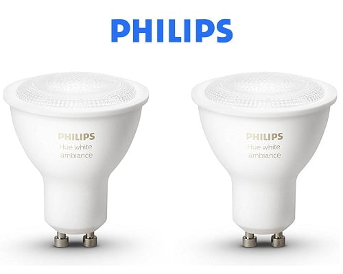 Bombillas Philips Hue GU10 baratas, chollos en bombillas Hue, ofertas en bombillas Hue, bombillas Hue baratas