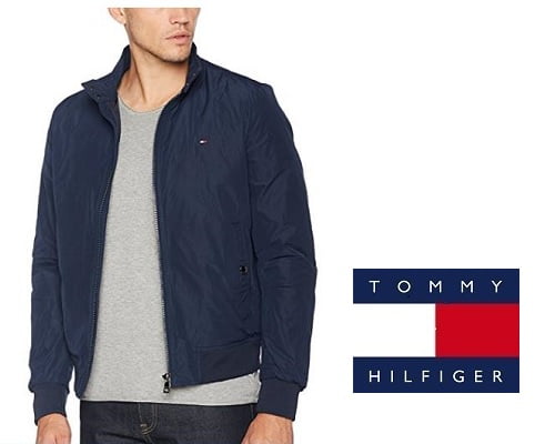 Cazadora Bomber Tommy Hilfiger barata, chollos en cazadoras de marca, ofertas en cazadoras de marca, ropa de marca barata