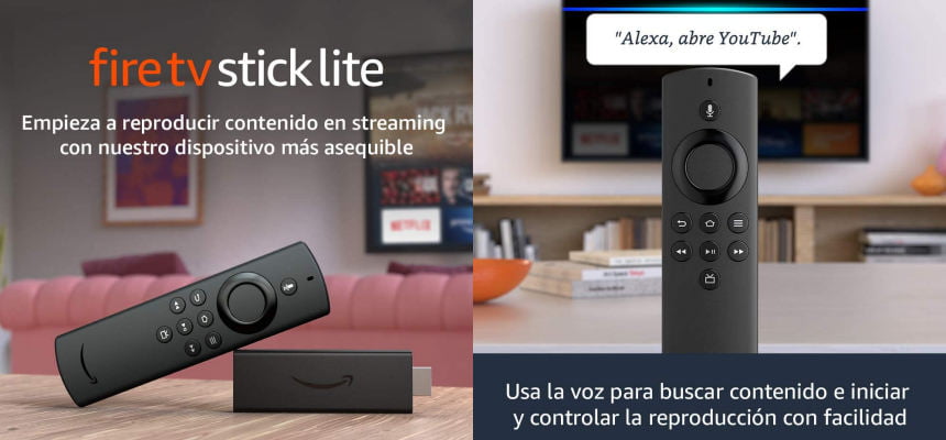 Amazon Fire TV Stick Lite barato, ofertas en Fire TV Stick