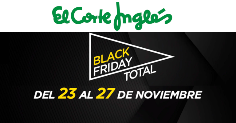 Black Friday El Corte Inglés 2022: Las 6 ofertas que lo están petando ahora mismo.