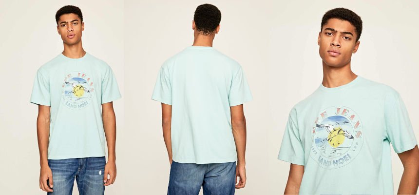Camiseta Pepe Jeans Murray barata, ropa de marca barata, ofertas en camisetas