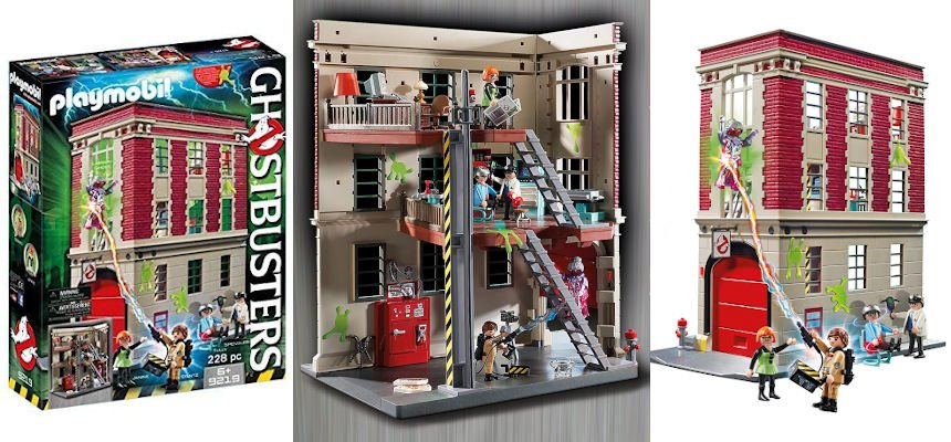 Playmobil Cuartel Parque de Bomberos Ghostbusters barato Playmobil Cuartel Parque de Bomberos Ghostbusters barato, juguetes baratos, ofertas para niños